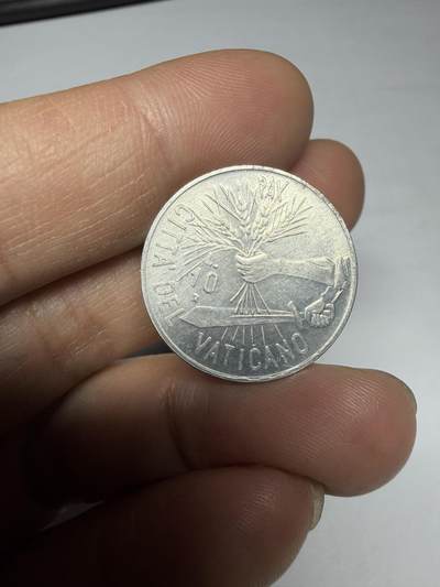 2025年集古藏今外币拍卖第十期-第3场—（总第283拍），可以寄存60天，满160元包邮。 - 梵蒂冈10里拉