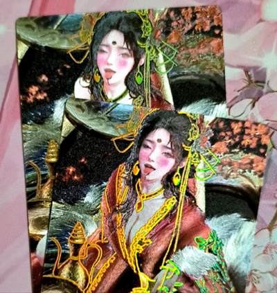 龙虎卡牌第六二场 百里霸场 （无佣金，周六结拍，欢迎送拍） - 幻彩全粗2张 星宿文创 媚玄鉴 妲己一对