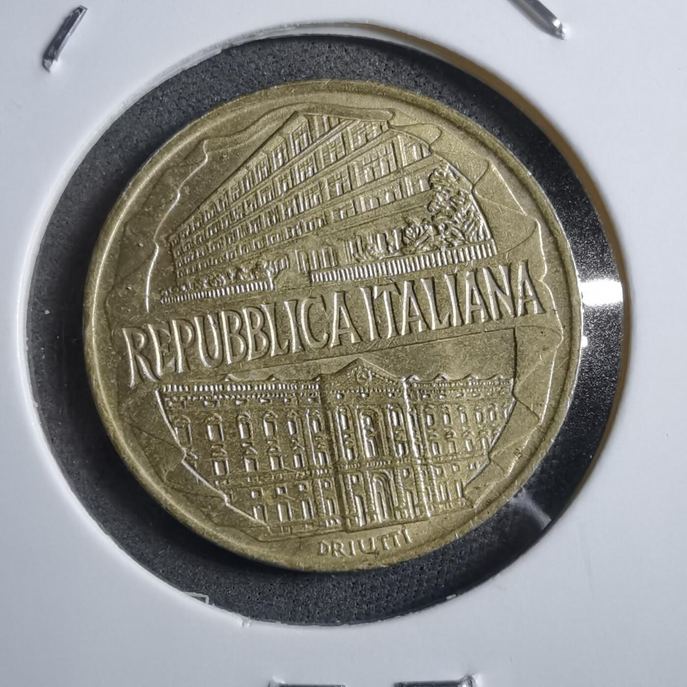 沼泽如烟--第894场 意大利1996年200里拉纪念币