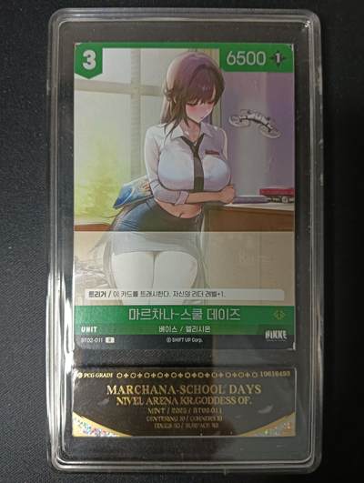 花开卡拍第46期（11月9号周日截拍，品控勿拍!!!拍品不寄存，运费5元，自制卡难免瑕疵，可能存在轻微撞角爆边等出厂瑕疵，品控介意勿拍！） - 黑白双翼 胜利女神 评级卡 1张