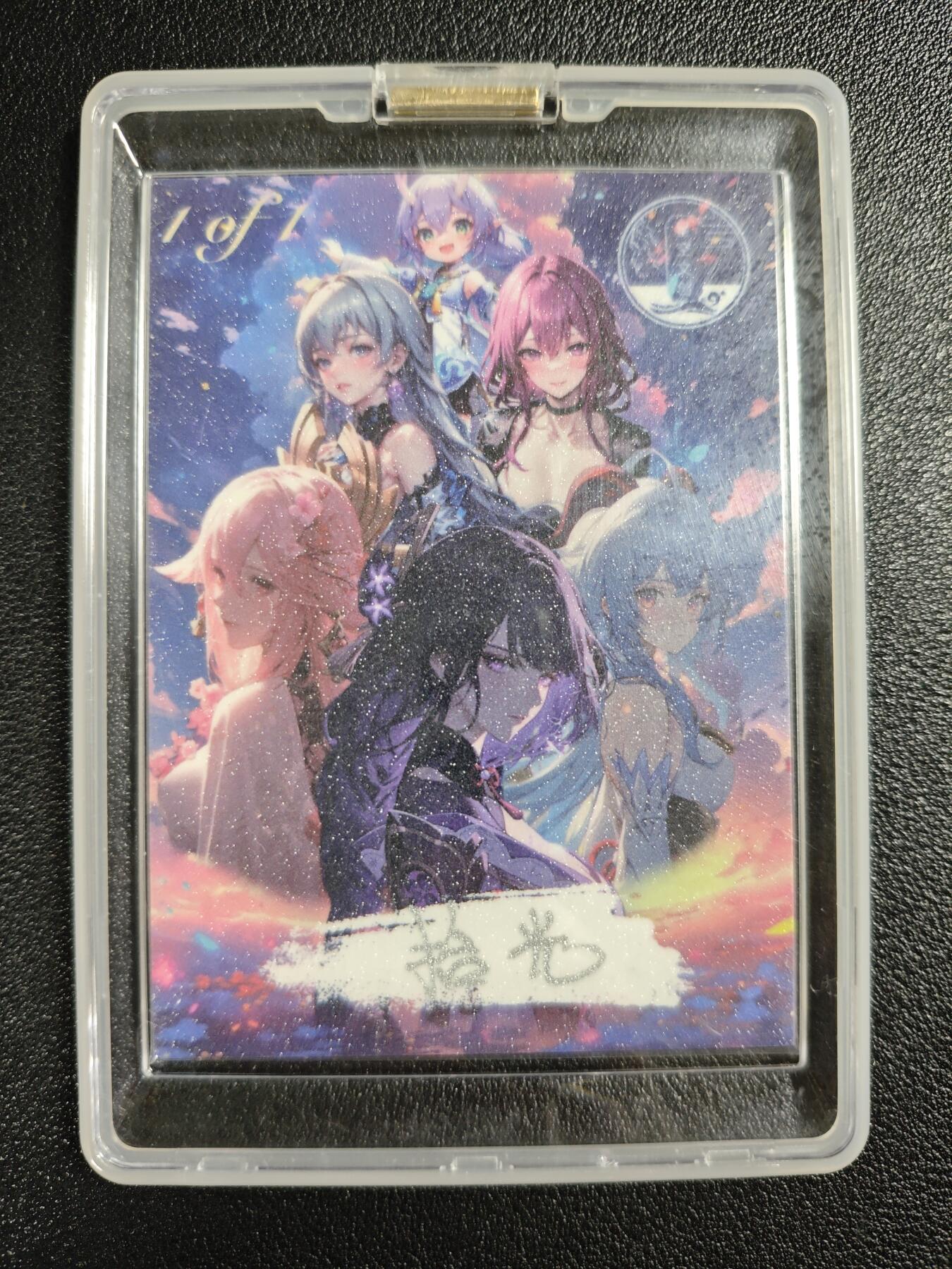 天玑星卡拍第136期《11.10周一截拍》持续收拍收评中 满赠卡需备注 【手绘卡】星空文创 拾光 动漫美女 1of1 手绘卡