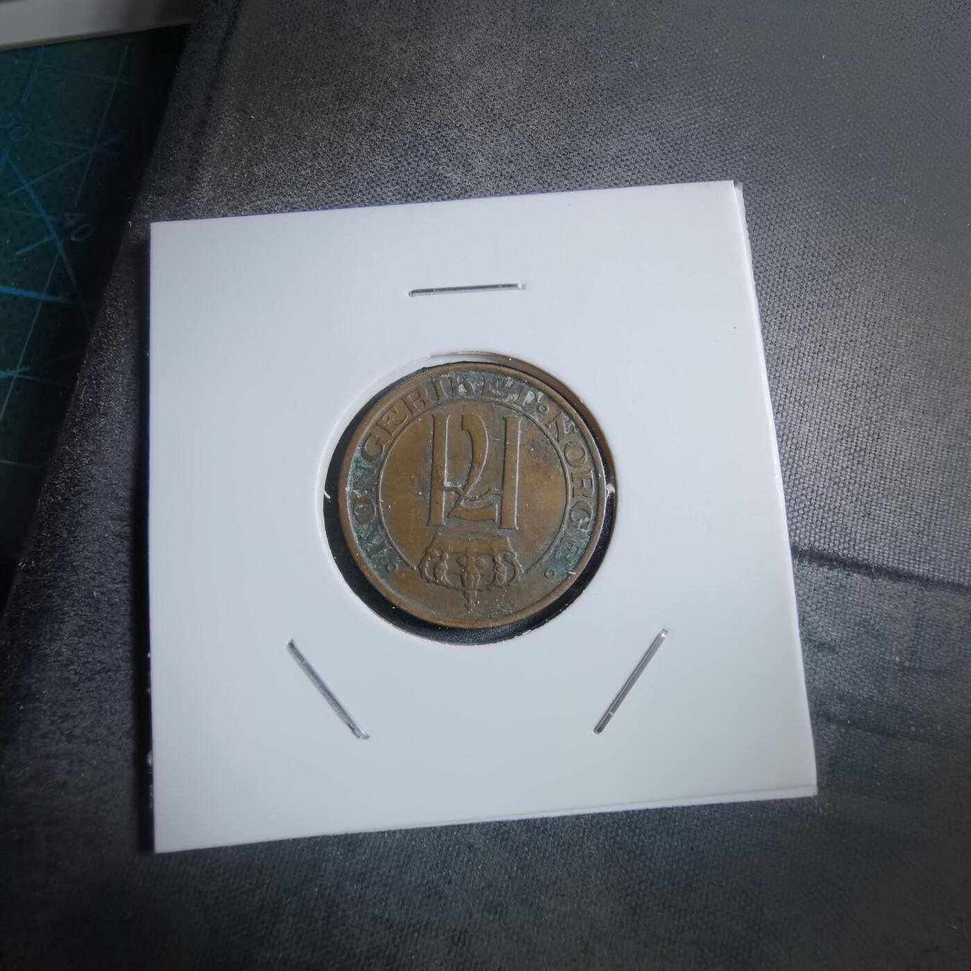 沼泽如烟--第894场 挪威1937年2欧尔