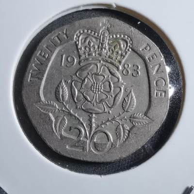 沼泽如烟--第894场 - 英国1983年20便士