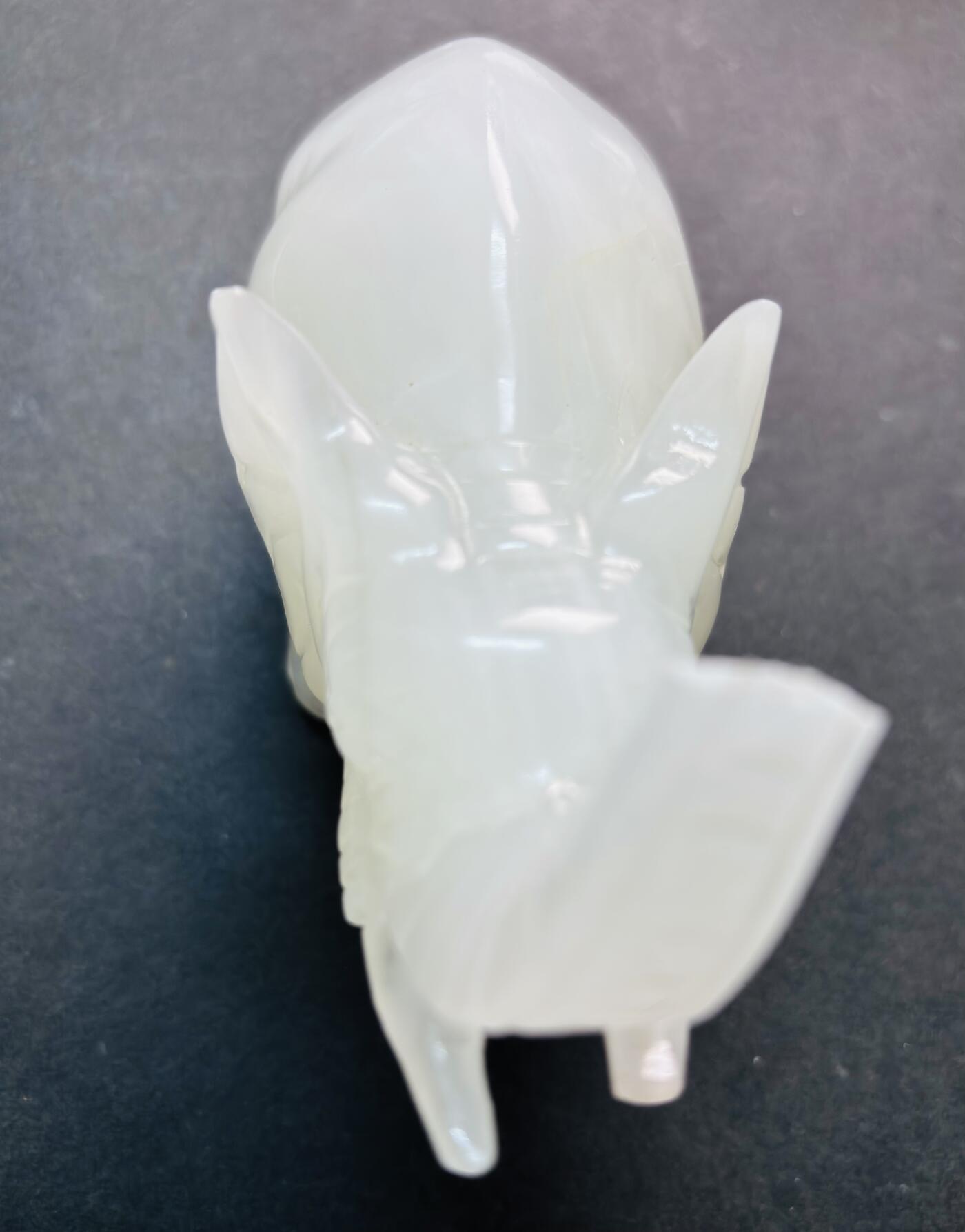 文馨钱币收藏第 279 场，银币，纪念铜章场 长期接收代拍品 玉石大象，长 140.7mm 高 91.1 厚 48.2mm 重 391.2 克