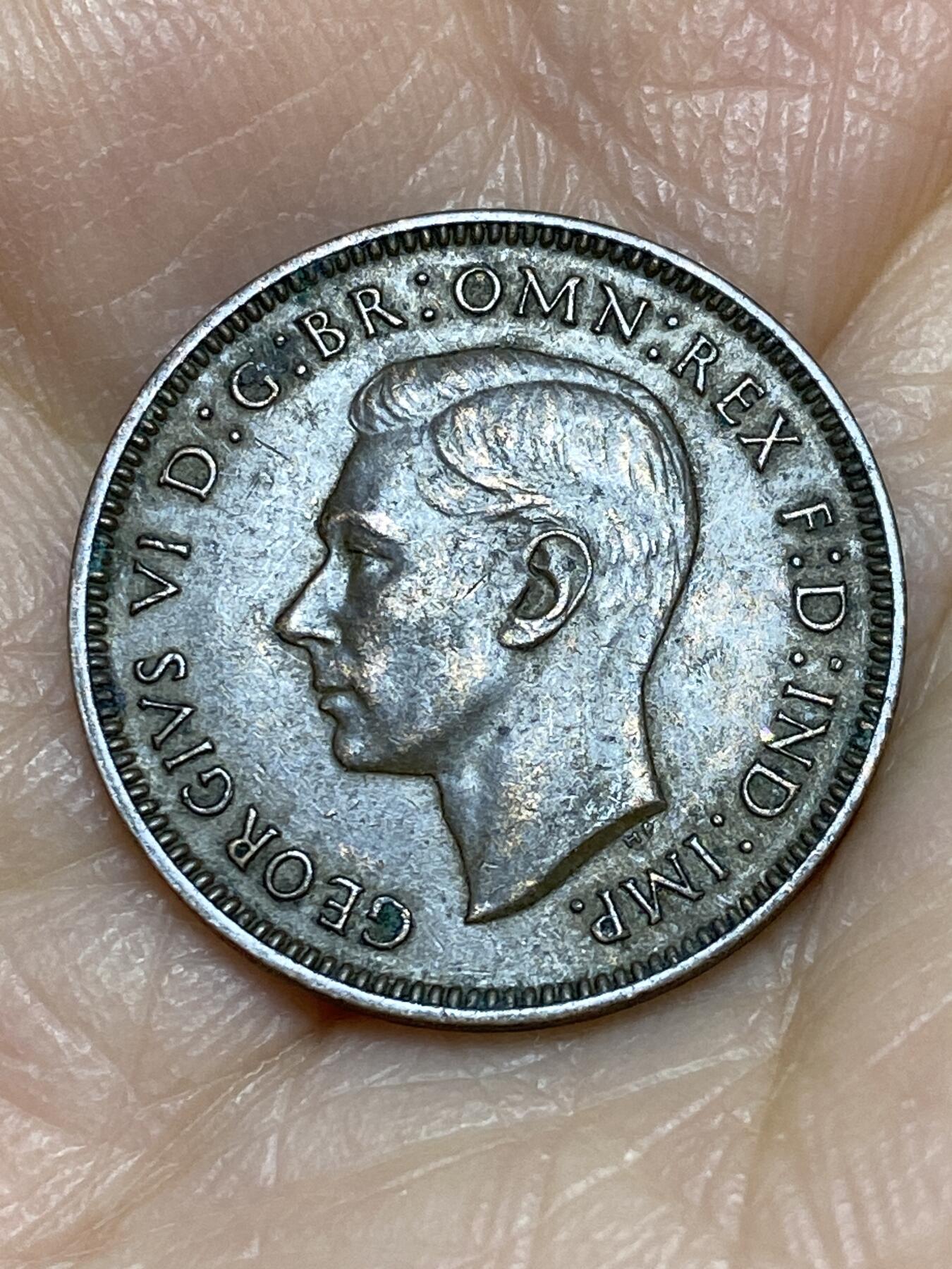 2025年第一百二十五场(总第一百五十一场）外国好品散币(免佣金) 英国🇬🇧1940年1法新(乔治六世第一版)