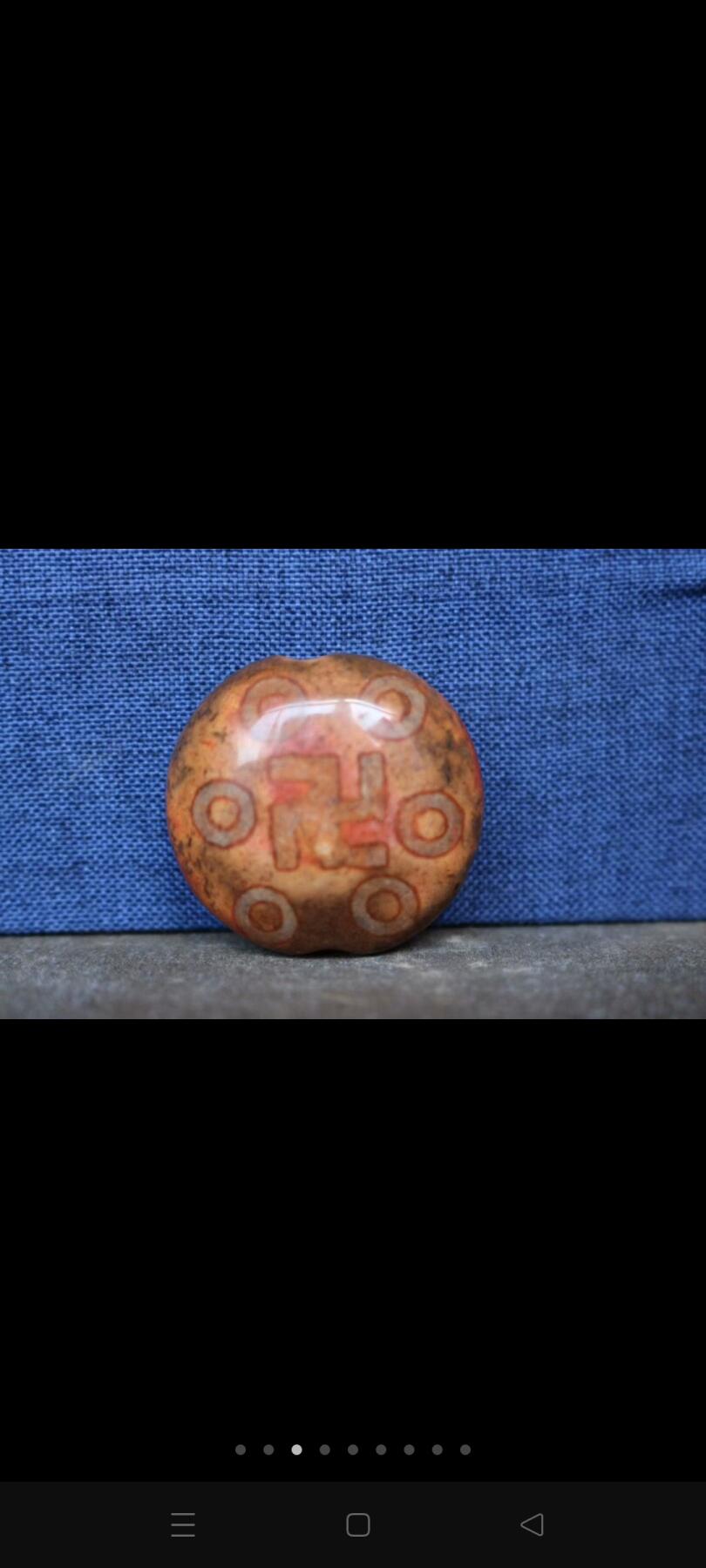 六眼玛瑙老天珠，侧面有独特天眼，佩戴把玩，属马的或者喜欢马的可以把玩