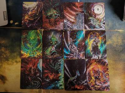 阳大大卡牌拍卖第81期（持续收拍品，周六晚上九点截拍，进群福利早知道） - 星宿文创 十二生肖粗闪一套