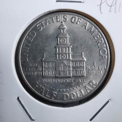 沼泽如烟--第894场 - 美国1976年半美元纪念币