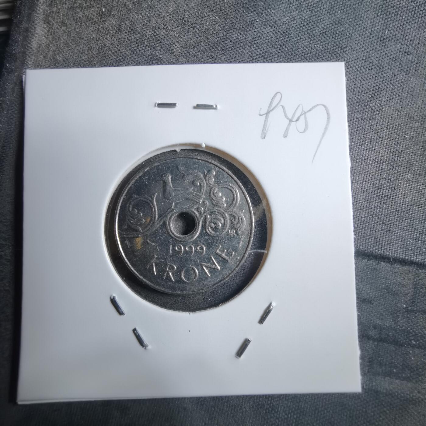 沼泽如烟--第894场 挪威1999年1克朗