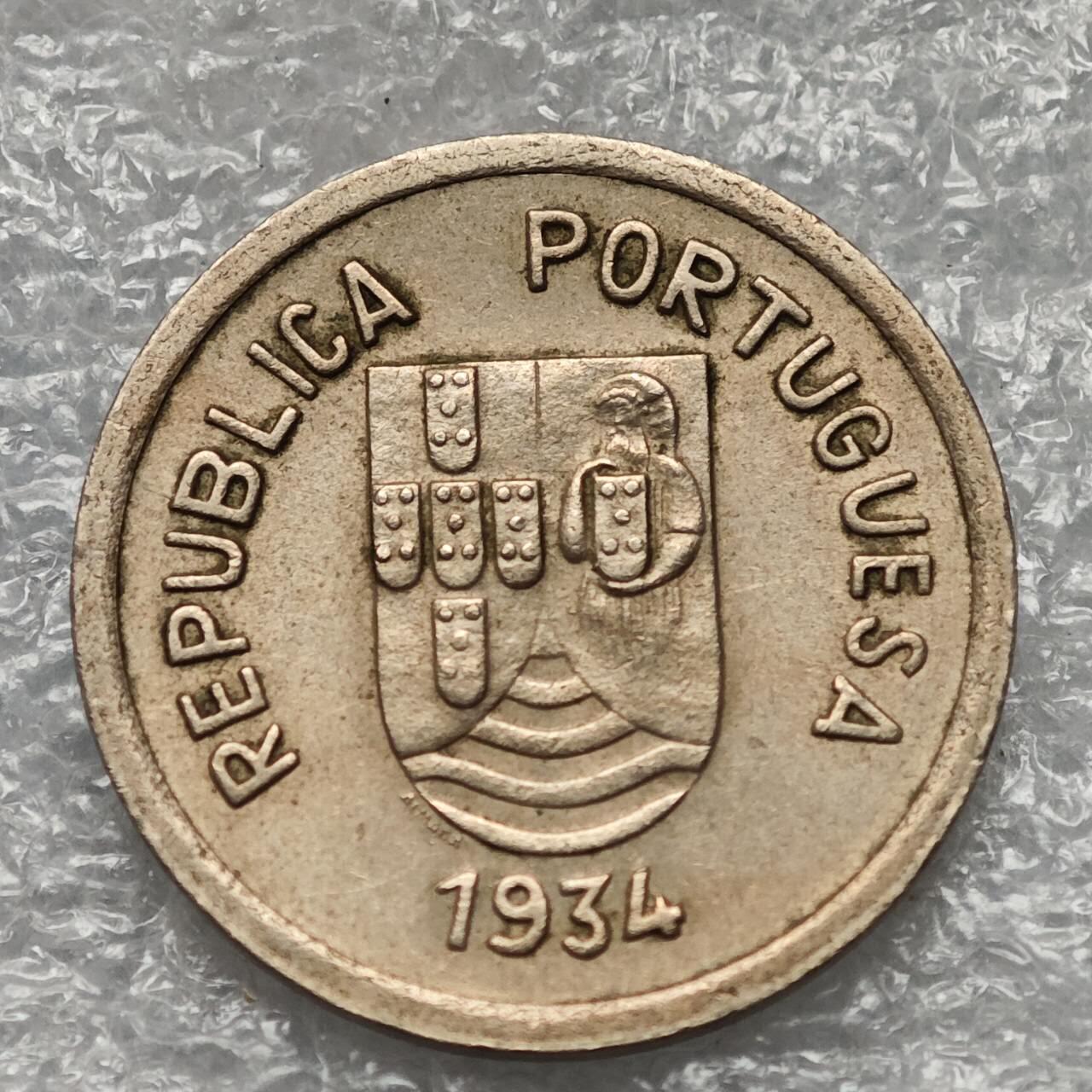 【淘币小摊】限时拍第七百九十五拍  葡属印度爪哇波兰阿根廷专场  满百包邮可预留两周  周一统一发货  葡属印度1934年4唐加镍币发行量10万枚好品相 km21