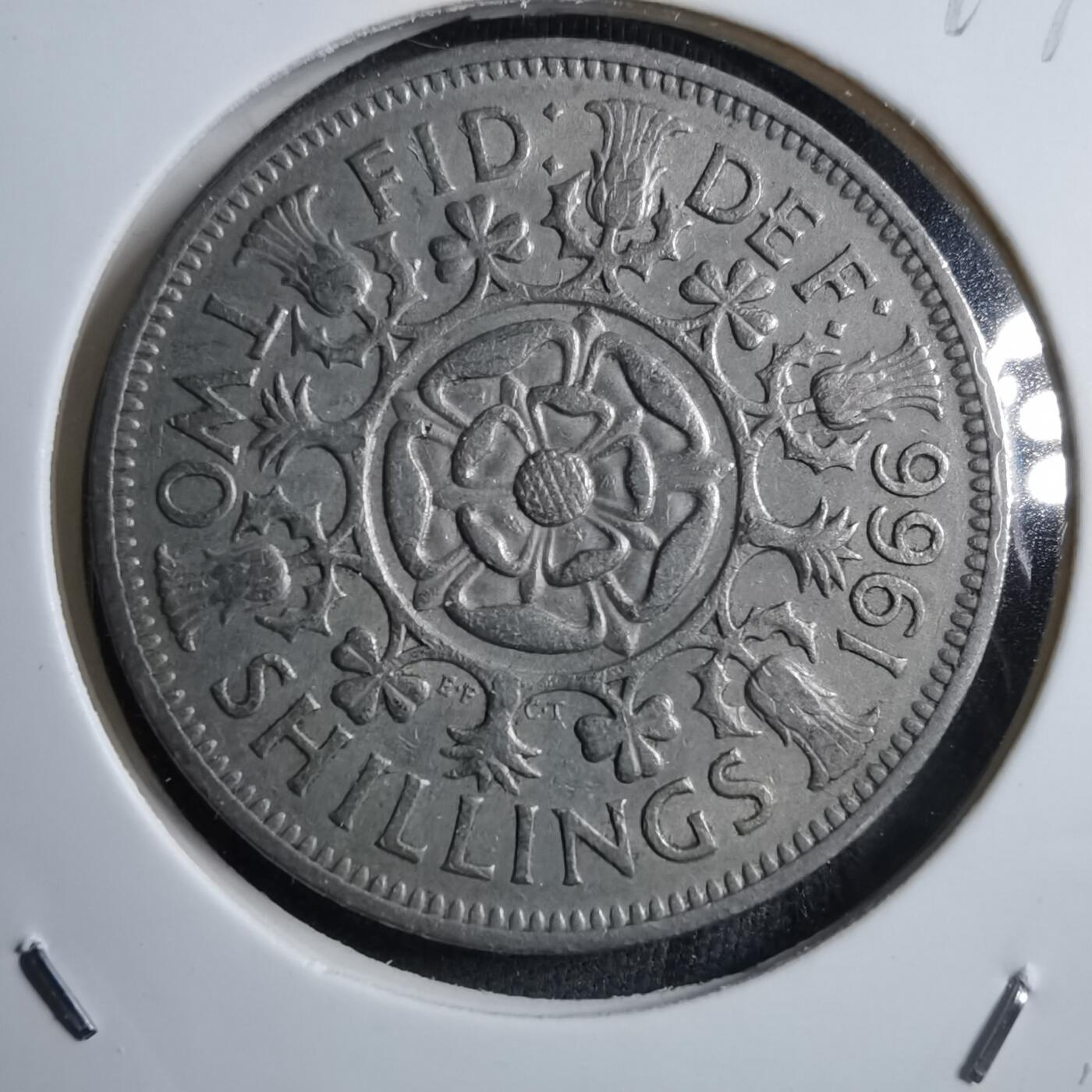 沼泽如烟--第894场 英国1966年2先令