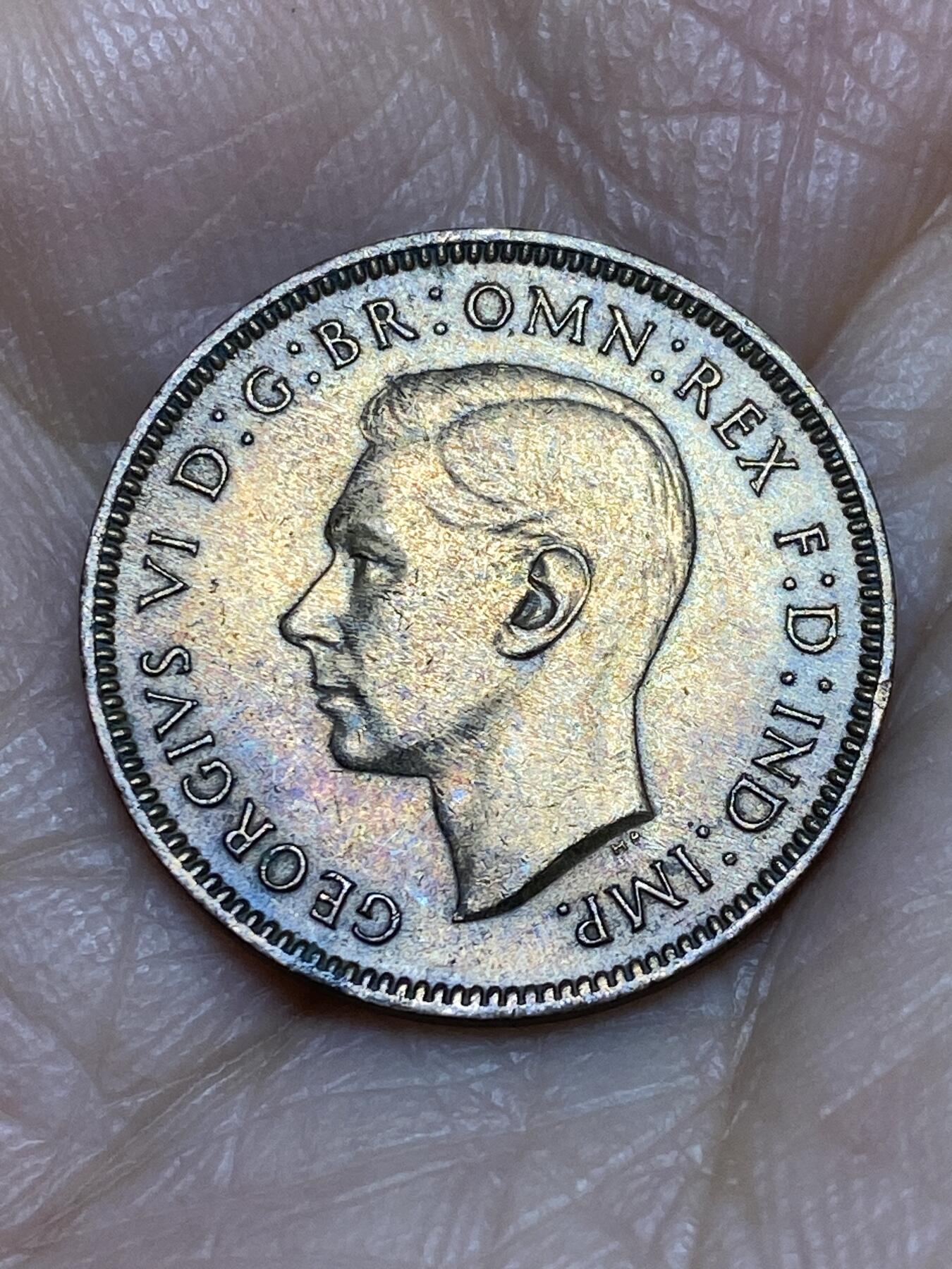 2025年第一百二十五场(总第一百五十一场）外国好品散币(免佣金) 英国🇬🇧1939年1法新(乔治六世第一版)