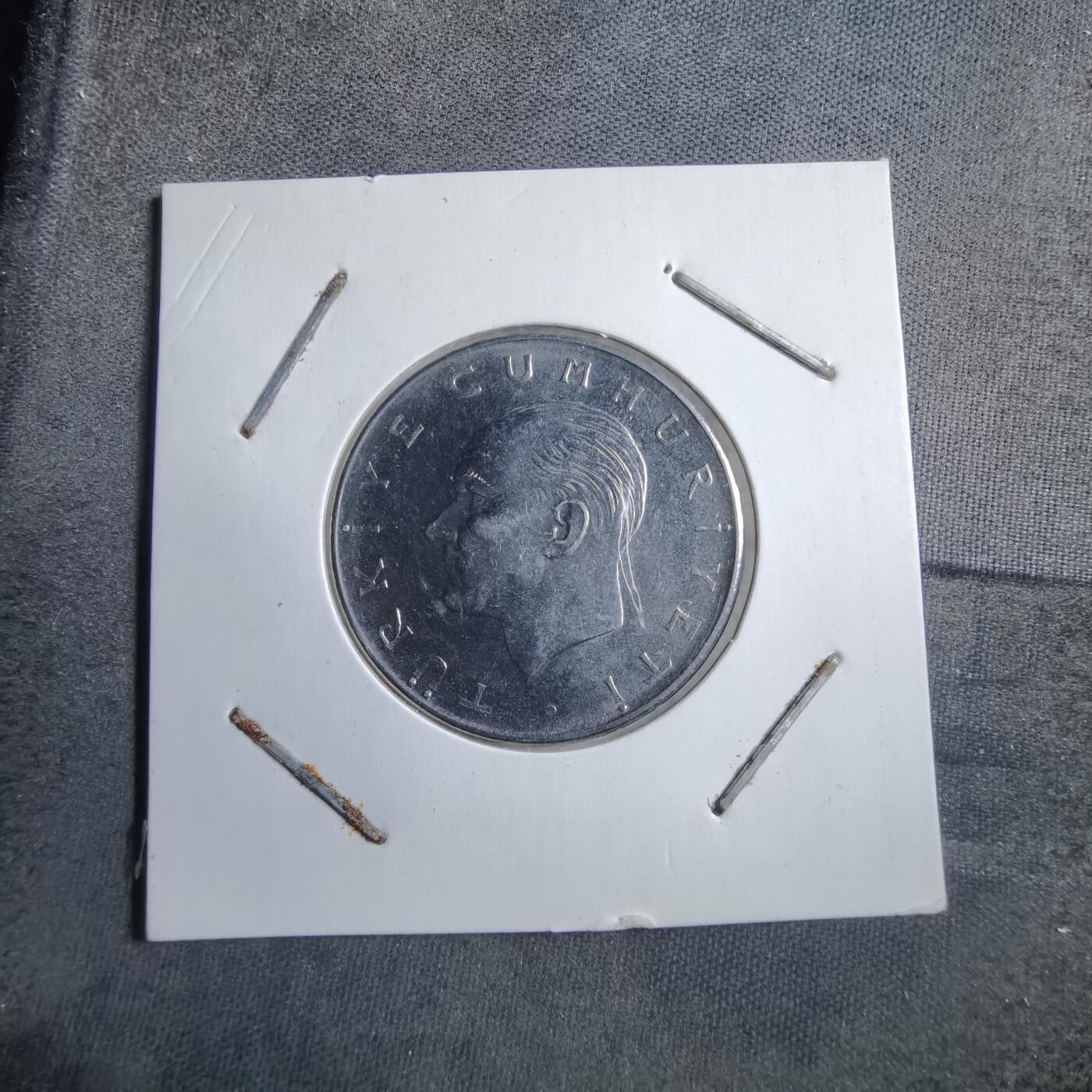 沼泽如烟--第894场 土耳其1976年1里拉