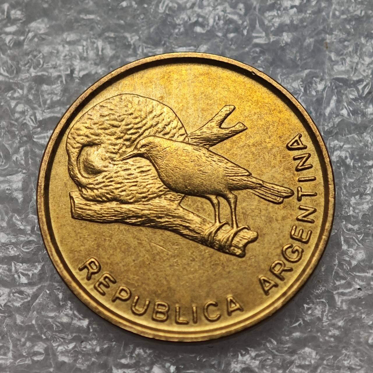 【淘币小摊】限时拍第七百九十五拍  葡属印度爪哇波兰阿根廷专场  满百包邮可预留两周  周一统一发货  阿根廷1985年1/2分铜币货币贬值1000倍 km95