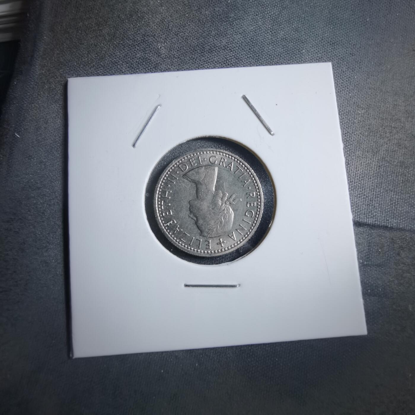 沼泽如烟--第894场 英国1967年6便士