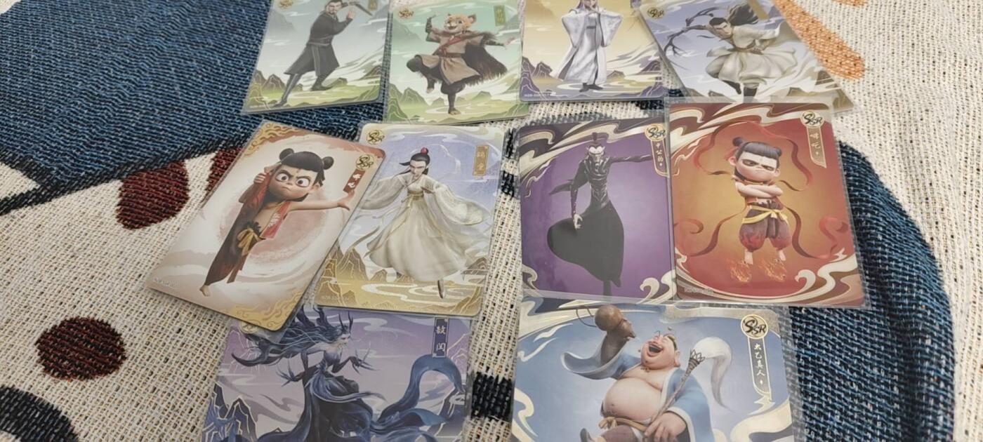 秋原瞳的小店第二十八期（持续收拍，深夜入冬的稀雨，总是静寂的……） 卡游哪吒精选ssr卡位10张不同，挑选了很多热门