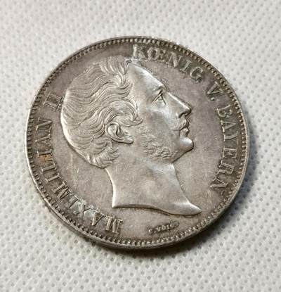 甄臻铺-世界币章拍卖（第38期）立冬小精品场，送拍享返佣金等优惠多多 1854年巴伐利亚马克西米利安二世水晶宫历史2泰勒 相较尺寸独树一帜的路一历史2T 规格回归流通2T的马二历史系列 水晶宫绝对是其中绕不开的品种，国内少见的好品裸币