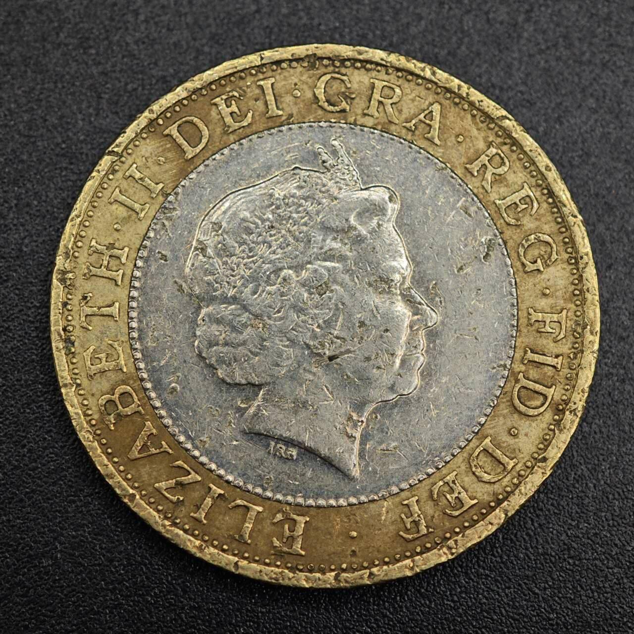 【淘币小摊】实时拍第七百九十一拍   散币纸币套币场   满百包邮可预留二周 每周一统一发货   英国1999年2镑纪念币