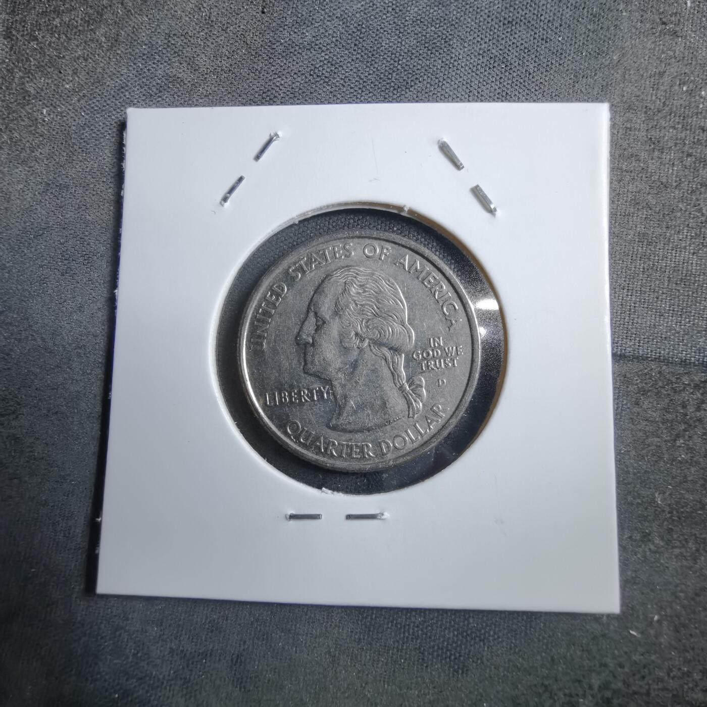 沼泽如烟--第894场 美国2004年25分纪念币