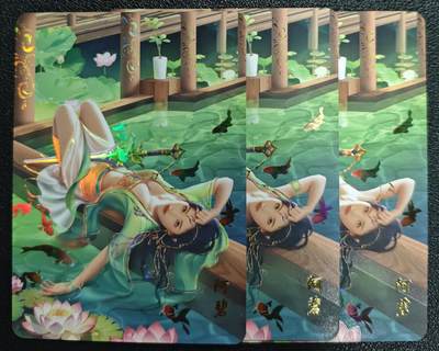 天玑星卡拍第137期《11.13周四截拍》持续收拍收评中 满赠卡需备注 - 青鸾殿 天龙八部 阿碧 彩闪 三张