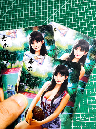 显眼宝36期 11月12日晚21:50截拍 佣金1起 可寄存～ - 燎原卡牌 灌篮高手 赤木晴子 很饱满 三渐变 稀有纱闪 63*88