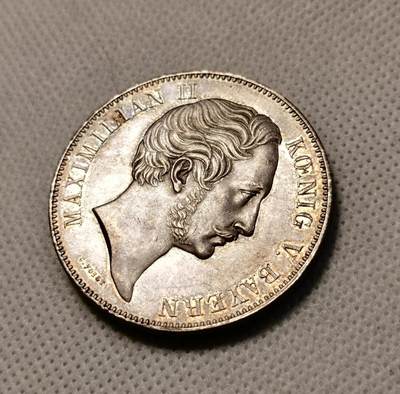 甄臻铺-世界币章拍卖（第38期）立冬小精品场，送拍享返佣金等优惠多多 1854年巴伐利亚马克西米利安二世水晶宫历史2泰勒 相较尺寸独树一帜的路一历史2T 规格回归流通2T的马二历史系列 水晶宫绝对是其中绕不开的品种，国内少见的好品裸币