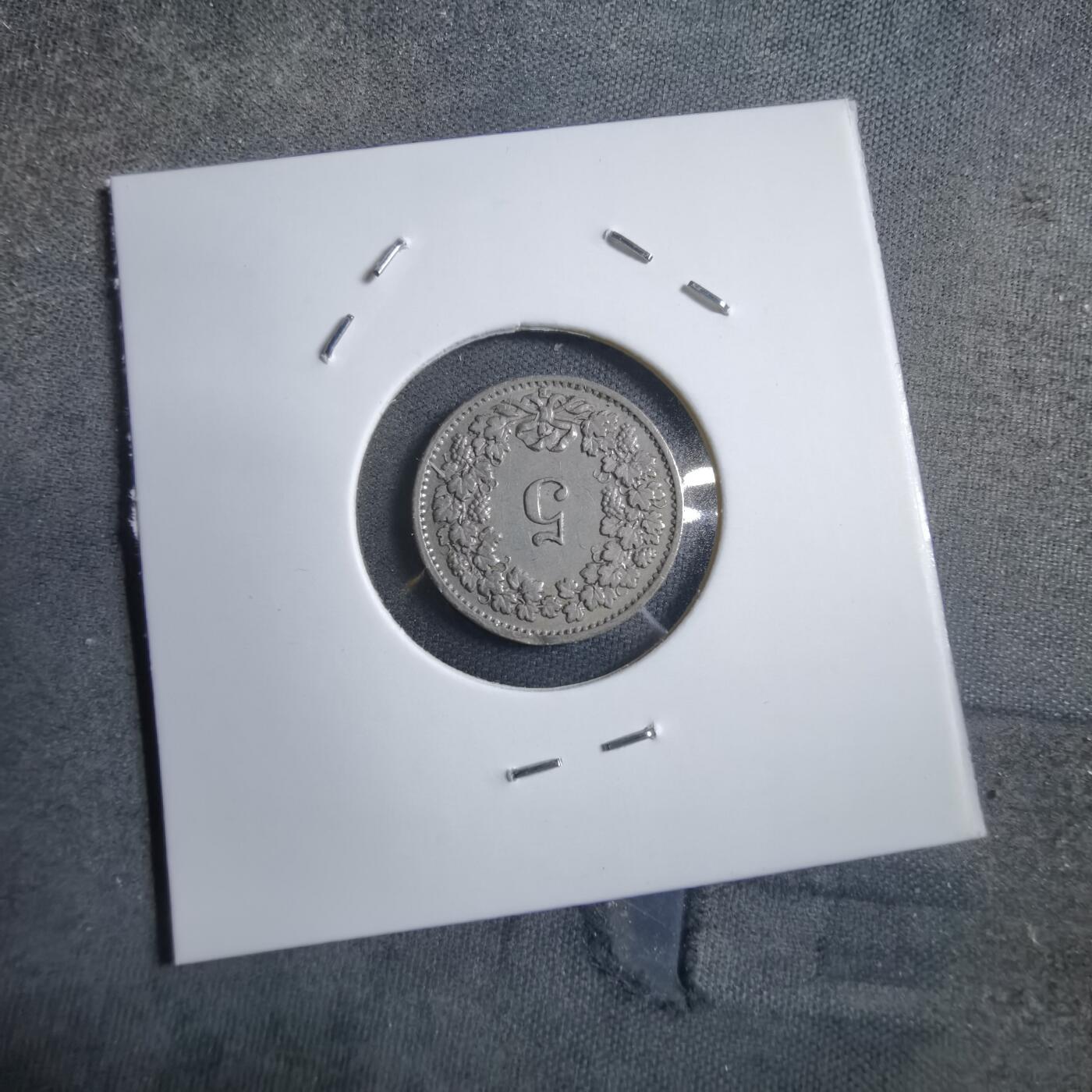 沼泽如烟--第894场 瑞士1955年五分