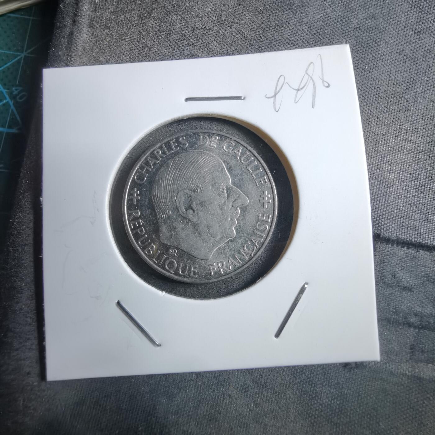 沼泽如烟--第894场 法国1988年1法郎