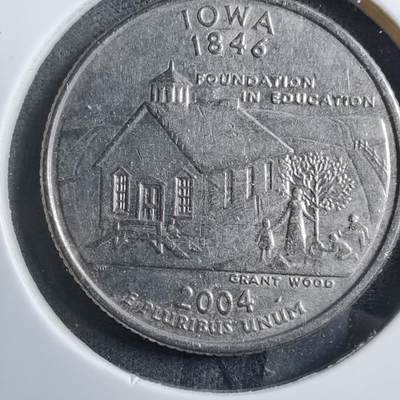 沼泽如烟--第894场 - 美国2004年25分纪念币