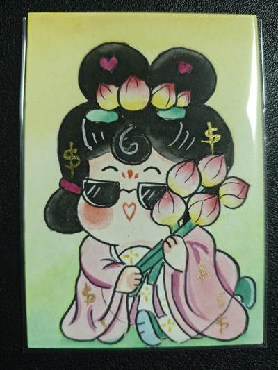 天玑星卡拍第137期《11.13周四截拍》持续收拍收评中 满赠卡需备注 - 【手绘卡】小火柴 杨玉环 手绘卡