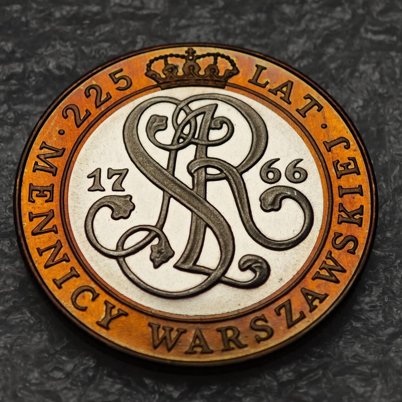 【淘币小摊】限时拍第七百九十五拍  葡属印度爪哇波兰阿根廷专场  满百包邮可预留两周  周一统一发货  波兰1991年造币厂225周年20000兹罗提纪念币发行量10万枚少见 y215