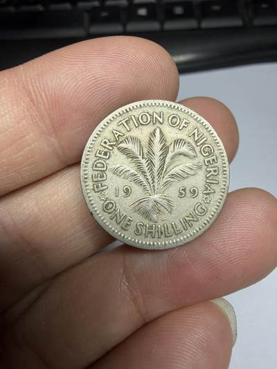 2025年集古藏今外币拍卖第十期-第3场—（总第283拍），可以寄存60天，满160元包邮。 - 1947年英属尼日利亚1先令