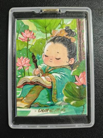 天玑星卡拍第136期《11.10周一截拍》持续收拍收评中 满赠卡需备注 - 【手绘卡】典藏工作室 银子 手绘卡