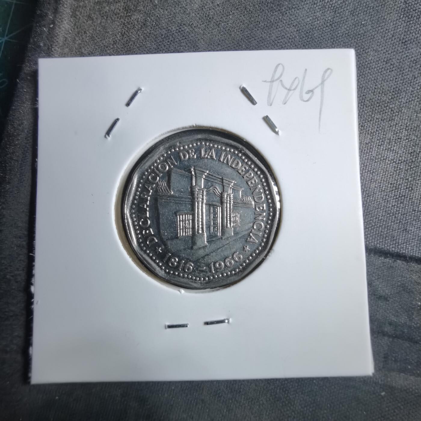 沼泽如烟--第894场 阿根廷1966年10比索