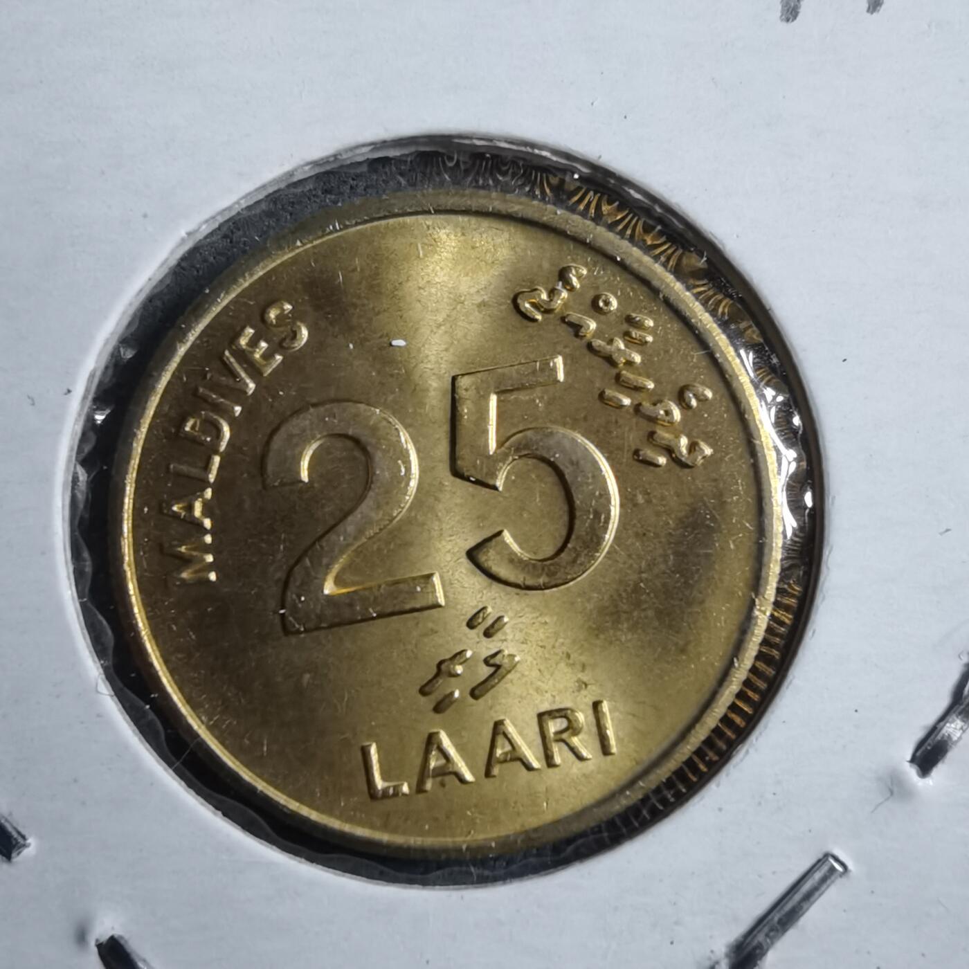 沼泽如烟--第894场 马尔代夫1996年25拉雷