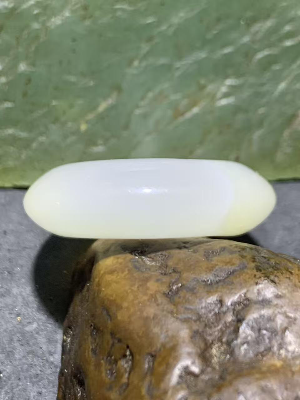 精美高玉化冰飘海洋玉髓平安扣一个！