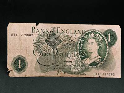 【淘币小摊】实时拍第七百九十一拍   散币纸币套币场   满百包邮可预留二周 每周一统一发货   - 英国一镑