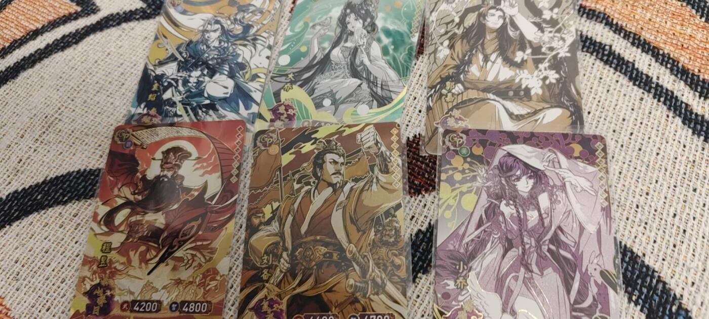 秋原瞳的小店第二十八期（持续收拍，深夜入冬的稀雨，总是静寂的……） 卡游三国gp6连，热门多多