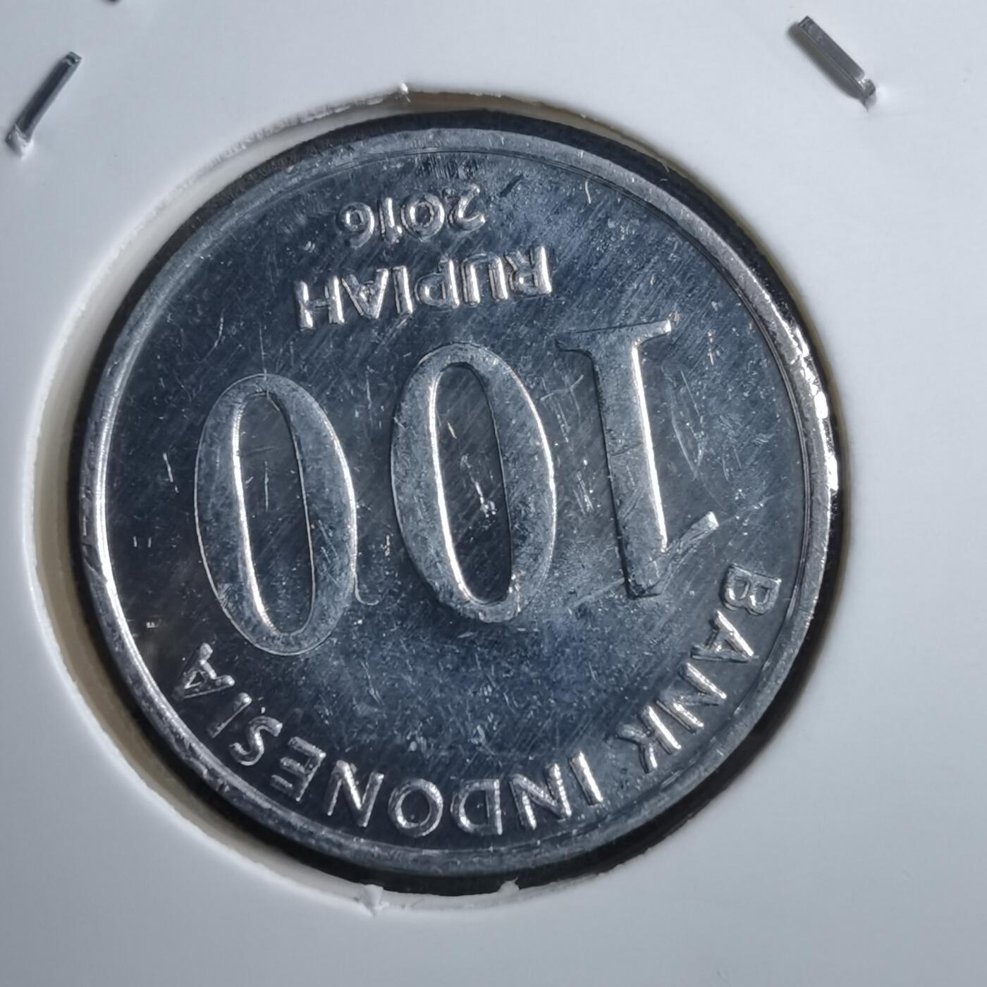 沼泽如烟--第894场 印度尼西亚2016年100卢比