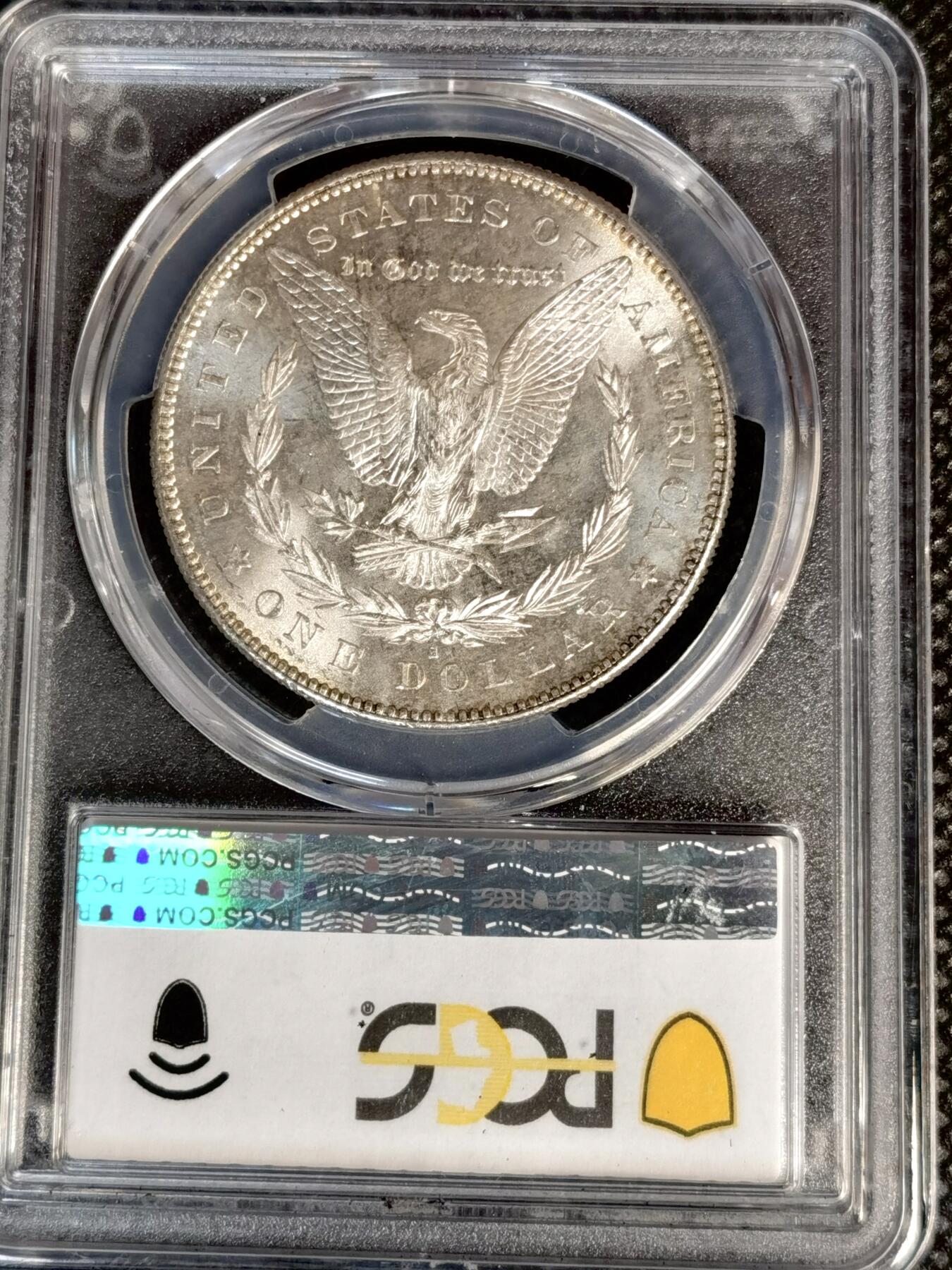 甄臻铺-世界币章拍卖（第38期）立冬小精品场，送拍享返佣金等优惠多多 PCGS-MS63 1878年S版摩根，首发年份，打制极好，PL质感