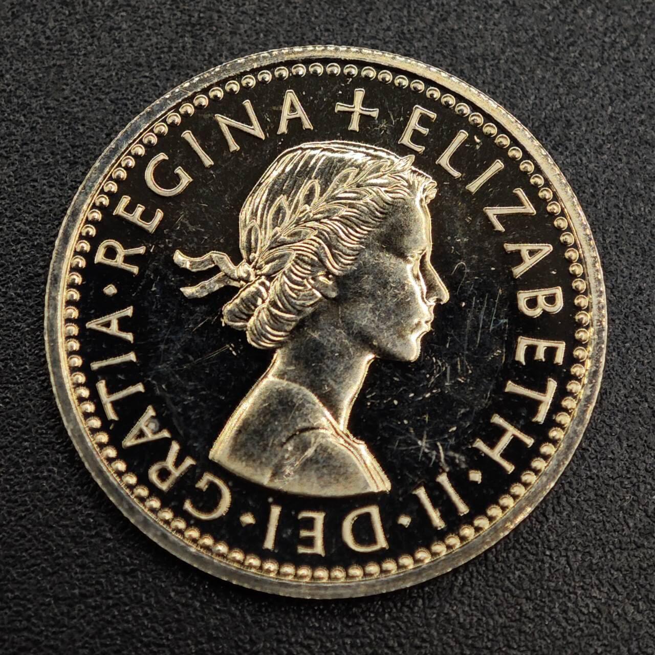 【淘币小摊】实时拍第七百九十一拍   散币纸币套币场   满百包邮可预留二周 每周一统一发货   英国1970年6便士精制镍币