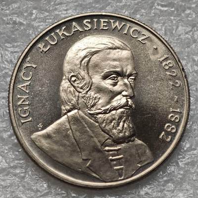 【淘币小摊】限时拍第七百九十五拍  葡属印度爪哇波兰阿根廷专场  满百包邮可预留两周  周一统一发货  - 波兰1983年路卡斯莱维克斯逝世100周年50兹罗提纪念币发行量61万枚少见 y146