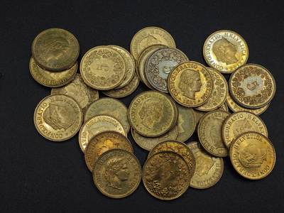 【淘币小摊】实时拍第七百九十一拍   散币纸币套币场   满百包邮可预留二周 每周一统一发货   - 瑞士5分铜币31枚