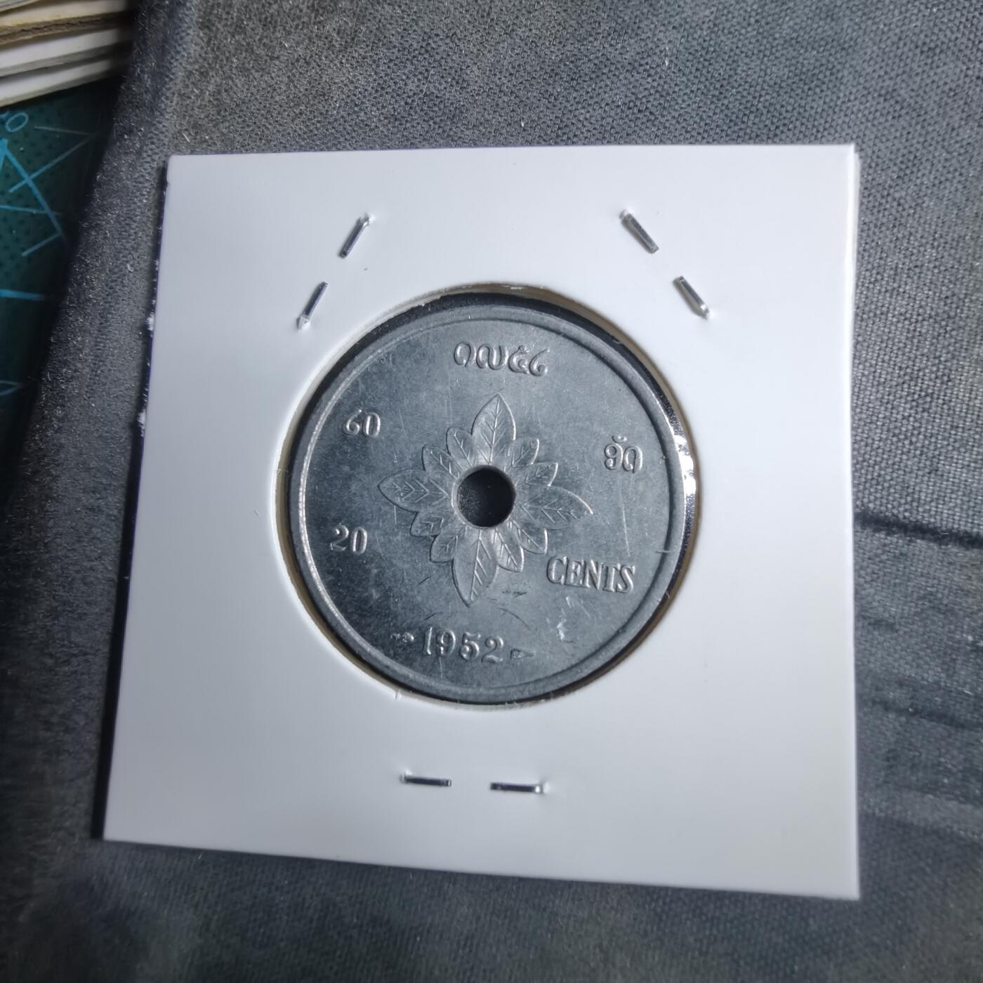 沼泽如烟--第894场 老挝1952年20分