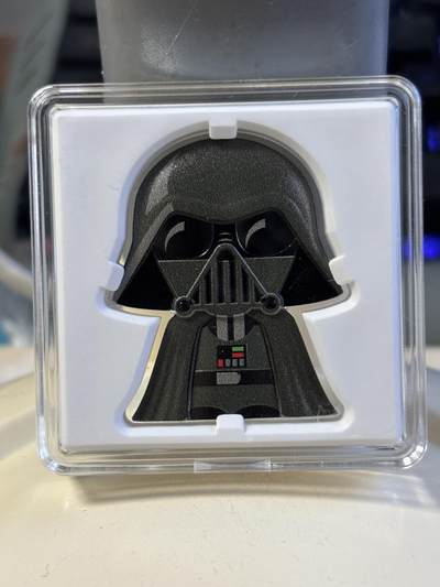 第180期拍卖【长期征集拍品】【北京币展专场】 - 纽埃2020年Chibi漫威卡通形达斯·维达1盎司银币，999银，发行2000枚