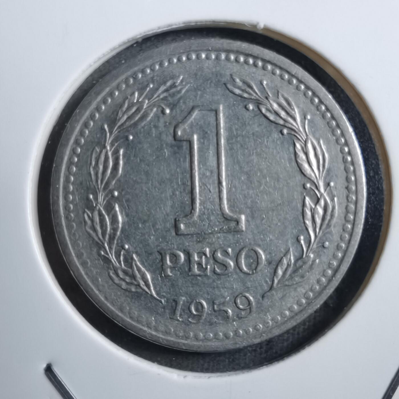 沼泽如烟--第894场 阿根廷1959年1比索