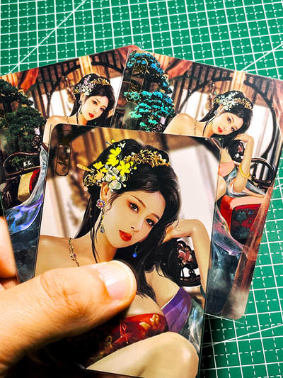 显眼宝36期 11月12日晚21:50截拍 佣金1起 可寄存～ - 卡将卡牌 绝代芳华 严蕊 很美腿 成熟美 三渐变 63*88