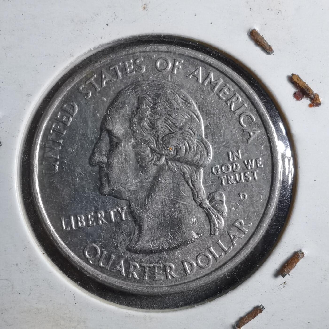 沼泽如烟--第894场 美国2008年25分纪念币