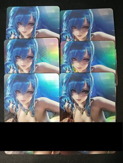 花开卡拍第46期（11月9号周日截拍，品控勿拍!!!拍品不寄存，运费5元，自制卡难免瑕疵，可能存在轻微撞角爆边等出厂瑕疵，品控介意勿拍！） - 碧蓝航线圣路易斯折光彩闪六宫