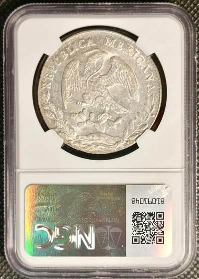 甄臻铺-世界币章拍卖（第38期）立冬小精品场，送拍享返佣金等优惠多多 NGC-MS64 1884年PI MH墨西哥鹰洋8里亚尔大银币，少见厂，丝滑流水转光